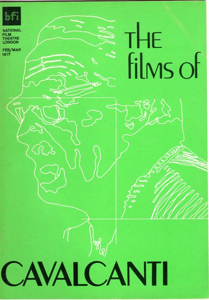 BFI SOUTHBANK GUIDE magazine side cover February/March 1977