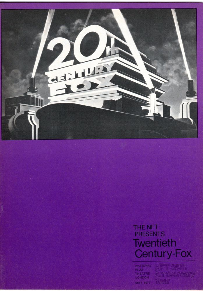 BFI SOUTHBANK GUIDE magazine side cover May 1977