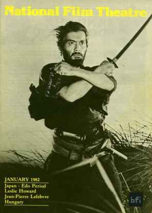 BFI SOUTHBANK GUIDE magazine side cover January 1982