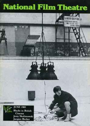 BFI SOUTHBANK GUIDE magazine side cover June 1983