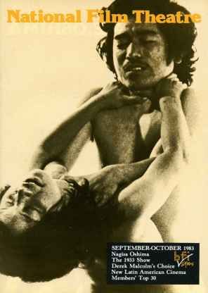 BFI SOUTHBANK GUIDE magazine side cover September/October 1983