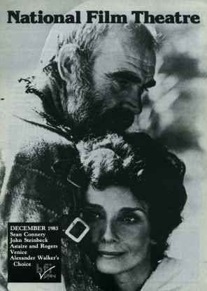 BFI SOUTHBANK GUIDE magazine side cover December 1983