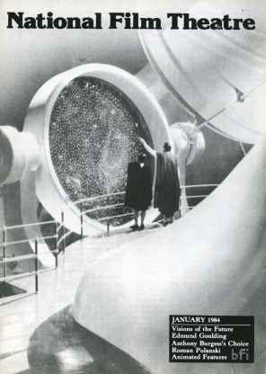 BFI SOUTHBANK GUIDE magazine side cover January 1984