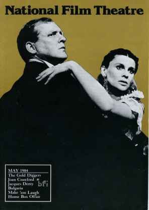 BFI SOUTHBANK GUIDE magazine side cover May 1984