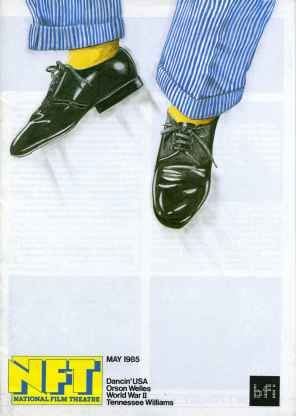 BFI SOUTHBANK GUIDE magazine side cover May 1985