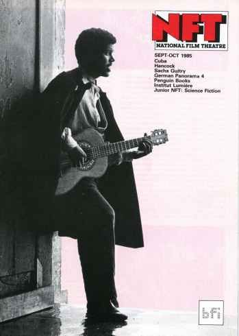 BFI SOUTHBANK GUIDE magazine side cover September/October 1985