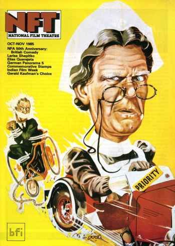 BFI SOUTHBANK GUIDE magazine side cover October/November 1985