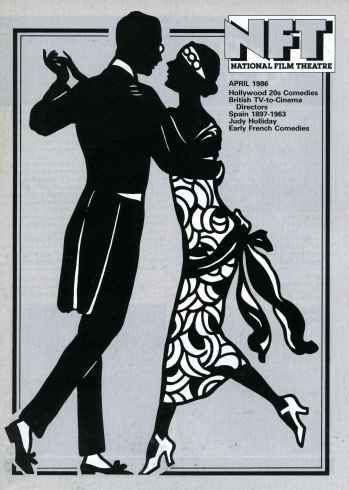 BFI SOUTHBANK GUIDE magazine side cover April 1986