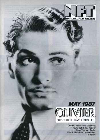 BFI SOUTHBANK GUIDE magazine side cover May 1987