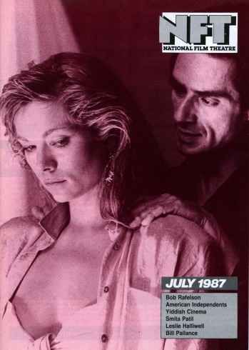 BFI SOUTHBANK GUIDE magazine side cover July 1987