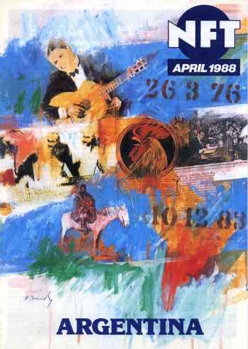 BFI SOUTHBANK GUIDE magazine side cover April 1988