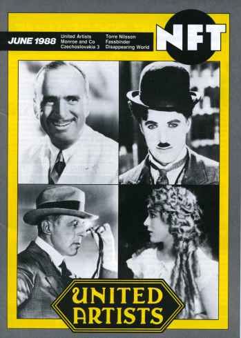 BFI SOUTHBANK GUIDE magazine side cover June 1988