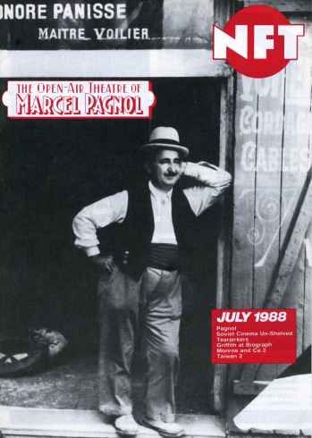 BFI SOUTHBANK GUIDE magazine side cover July 1988