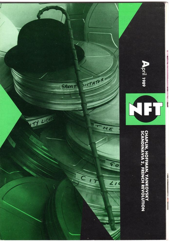 BFI SOUTHBANK GUIDE magazine side cover April 1989