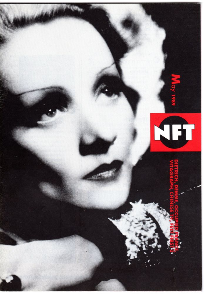 BFI SOUTHBANK GUIDE magazine side cover May 1989