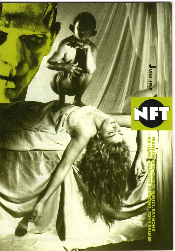 BFI SOUTHBANK GUIDE magazine side cover June 1989
