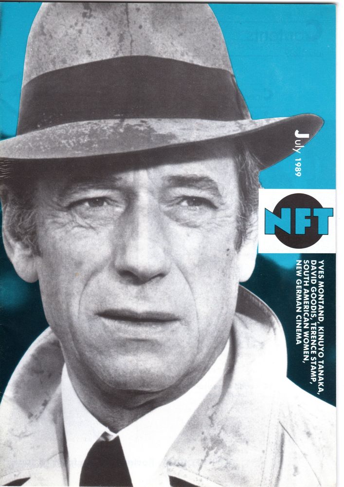 BFI SOUTHBANK GUIDE magazine side cover July 1989