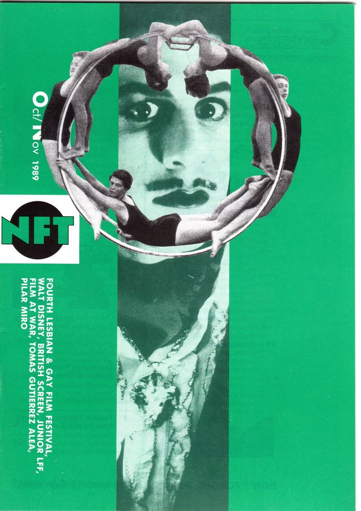 BFI SOUTHBANK GUIDE magazine side cover October/November 1989