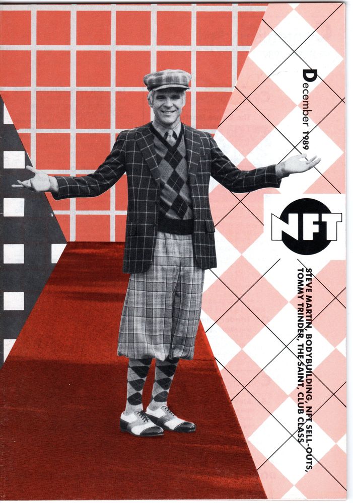 BFI SOUTHBANK GUIDE magazine side cover December 1989