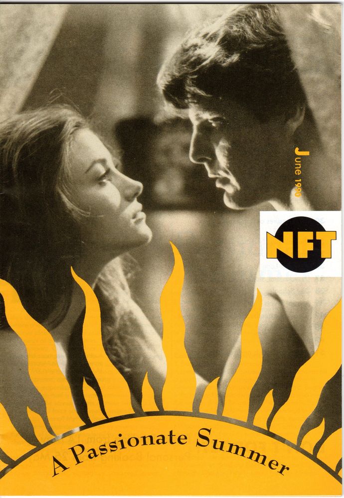 BFI SOUTHBANK GUIDE magazine side cover June 1990