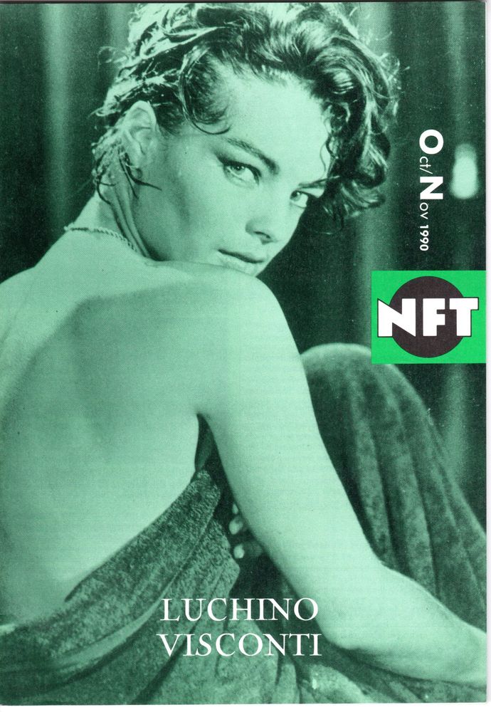 BFI SOUTHBANK GUIDE magazine side cover October/November 1990