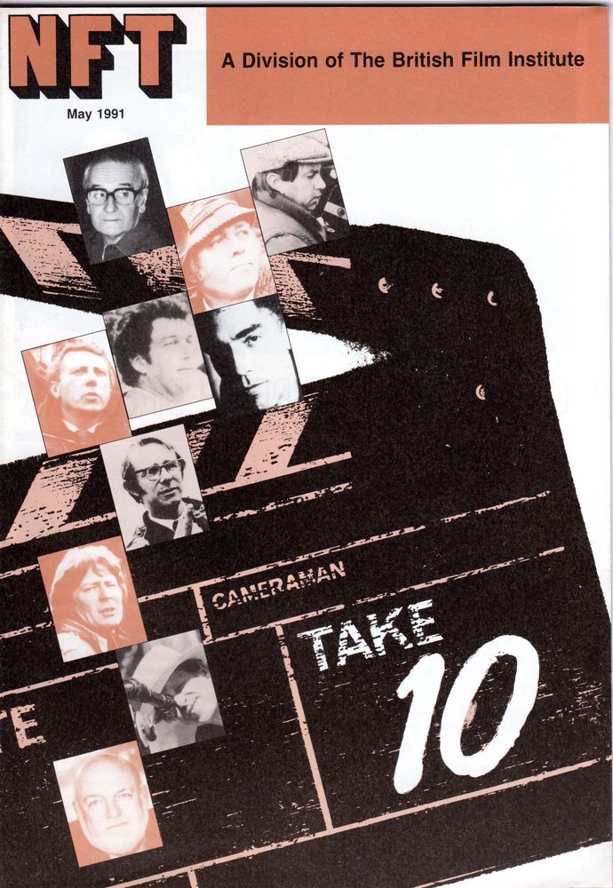 BFI SOUTHBANK GUIDE magazine side cover May 1991