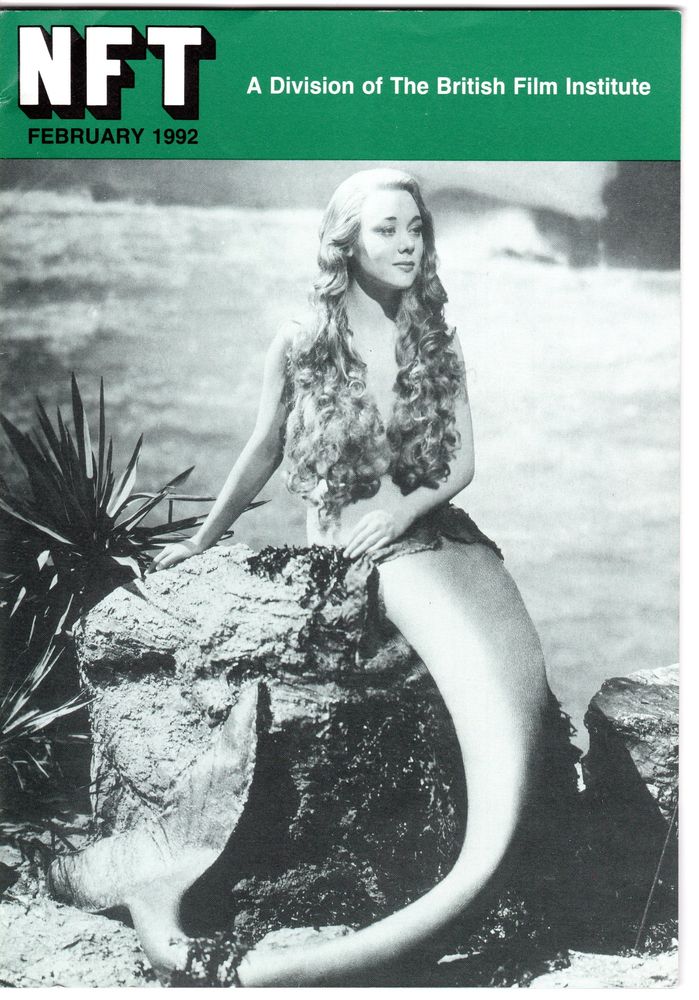BFI SOUTHBANK GUIDE magazine side cover February 1992