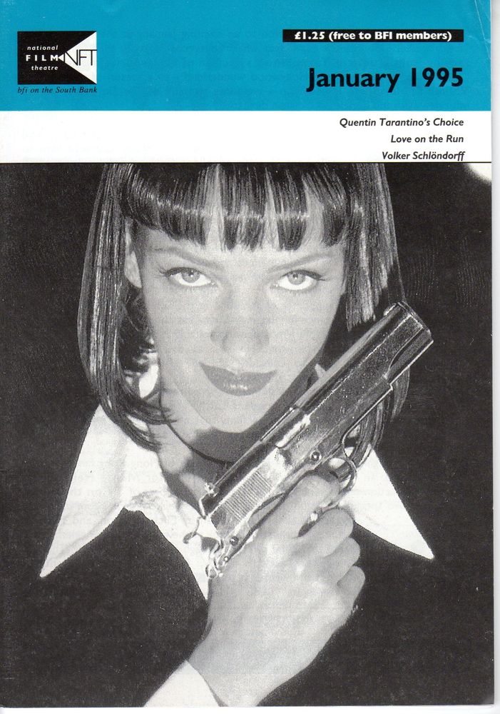 BFI SOUTHBANK GUIDE magazine side cover January 1995