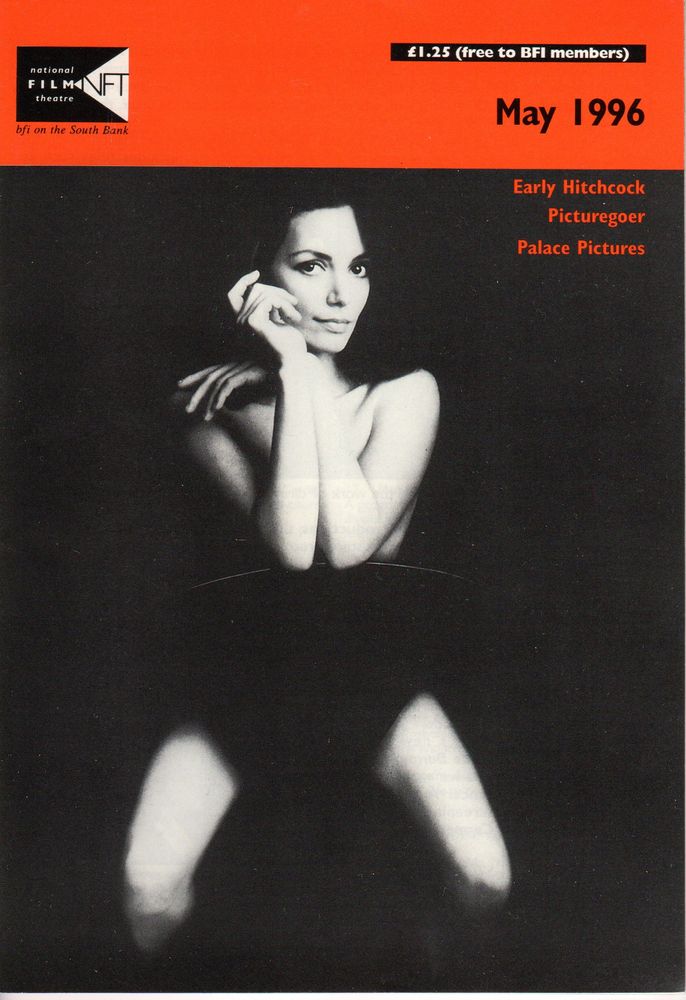 BFI SOUTHBANK GUIDE magazine side cover May 1996