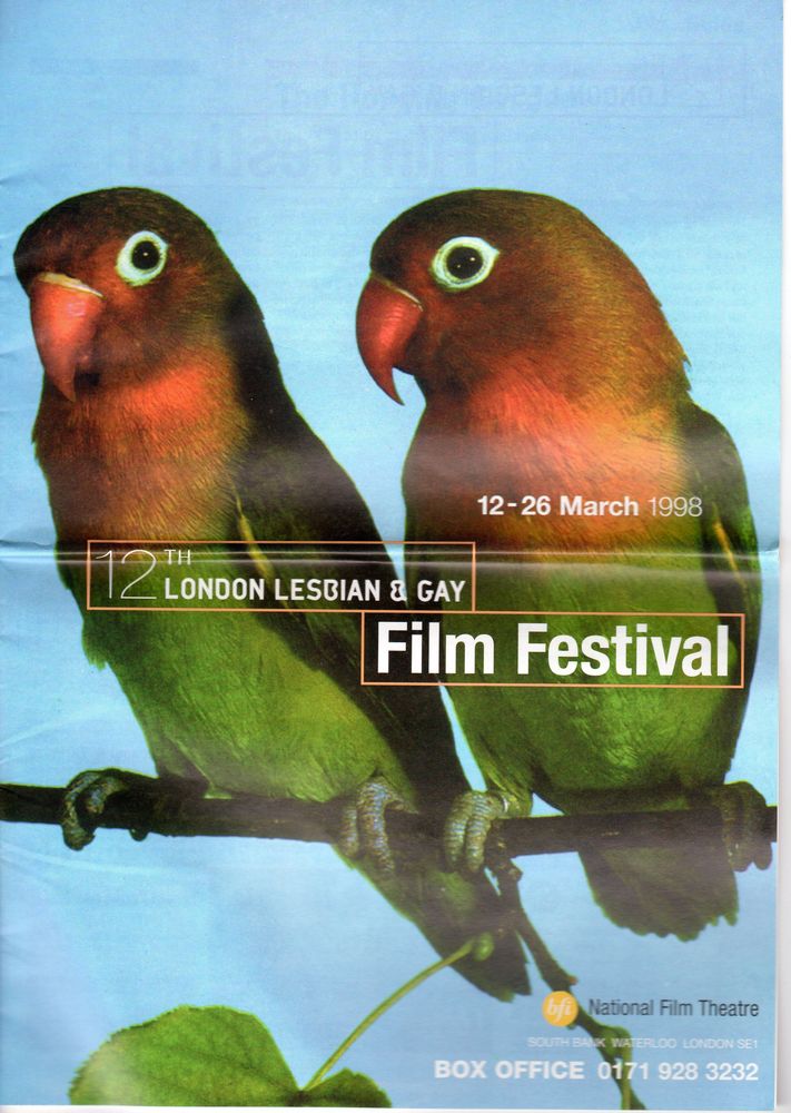 BFI SOUTHBANK GUIDE magazine side cover  1998
