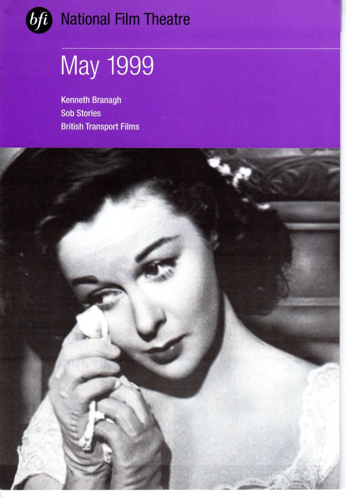 BFI SOUTHBANK GUIDE magazine side cover May 1999