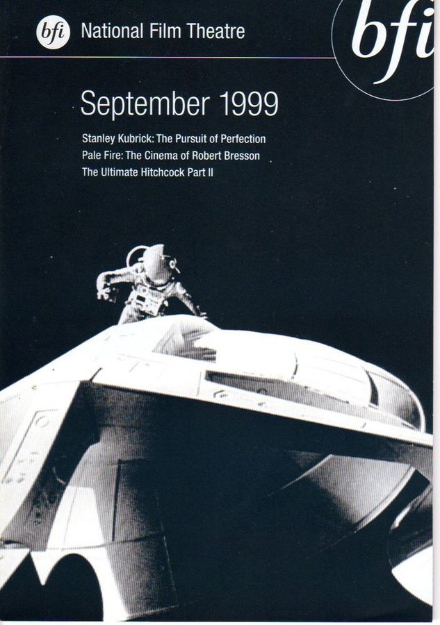 BFI SOUTHBANK GUIDE magazine side cover September 1999