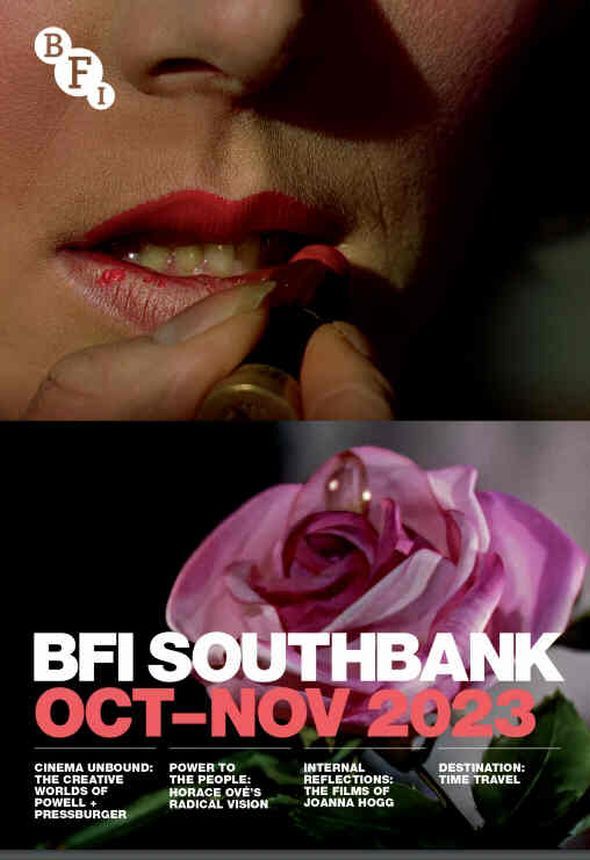 BFI SOUTHBANK GUIDE magazine side cover  October/November 2023