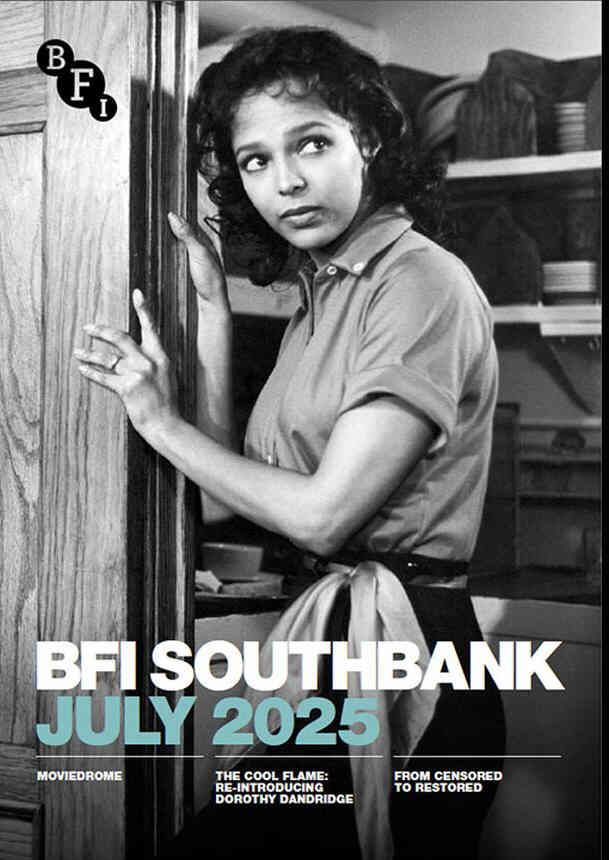 BFI SOUTHBANK GUIDE magazine side cover  July 2025