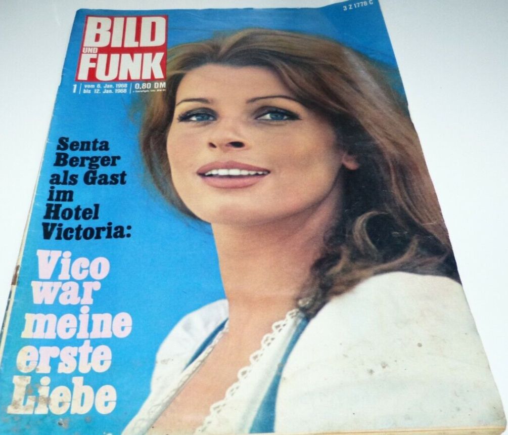 BILD UND FUNK magazine side cover Issue 1 6 January 1968