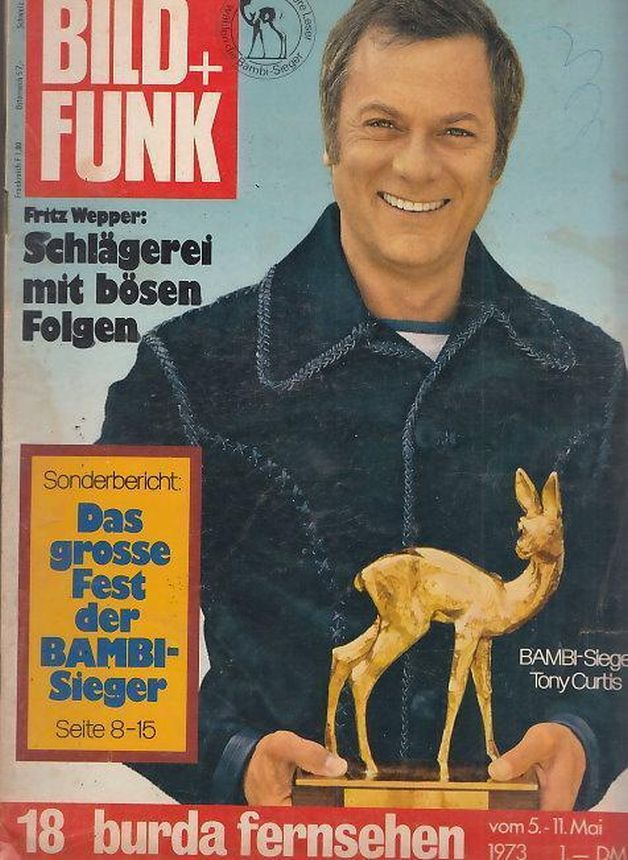 BILD UND FUNK magazine side cover 5 May 1973