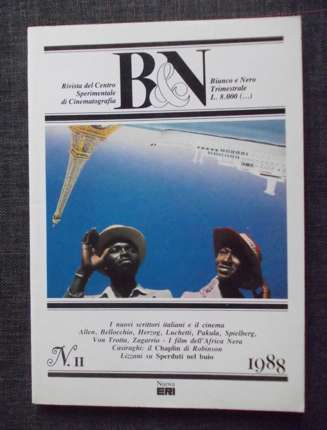BIANCO E NERO magazine side cover Issue 2   1988