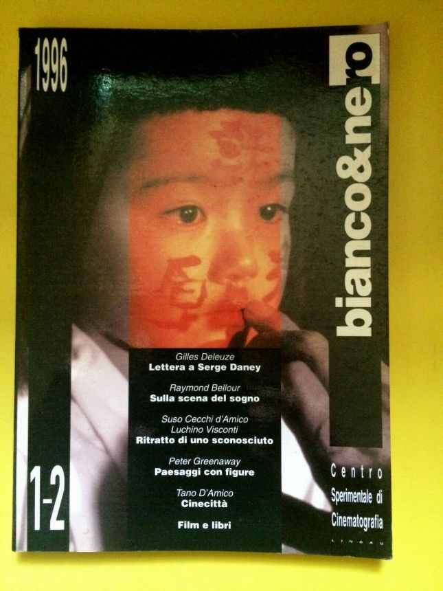 BIANCO E NERO magazine side cover Issue 1-2   1996
