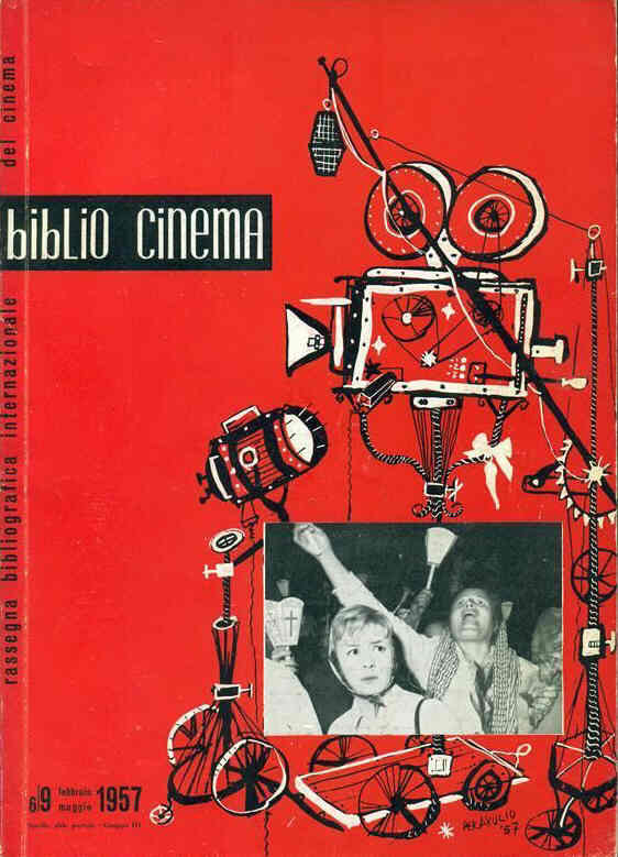BIBLIO CINEMA magazine side cover Issue 6/9 February/May 1957