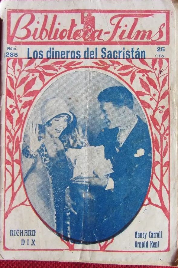 BIBLIOTECA FILMS magazine side cover Issue 285   