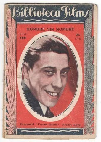 BIBLIOTECA FILMS magazine side cover Issue 488   
