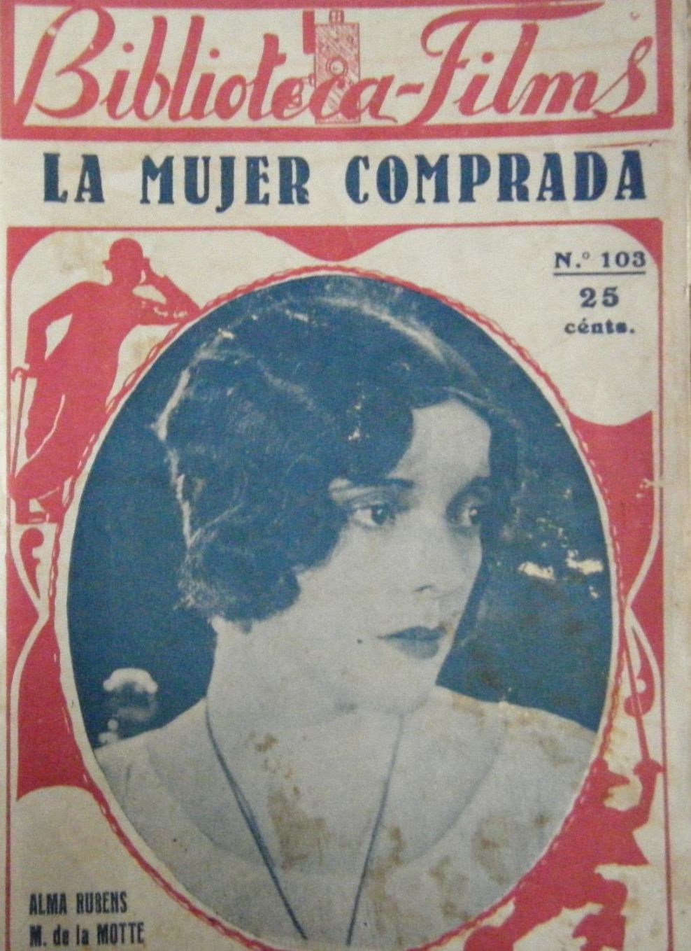 BIBLIOTECA FILMS magazine side cover Issue 103   