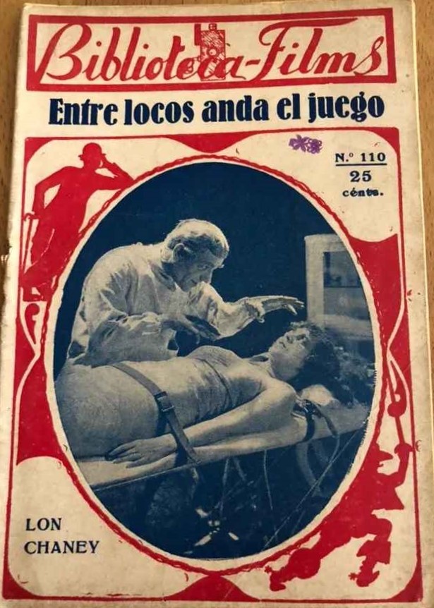 BIBLIOTECA FILMS magazine side cover Issue 110   