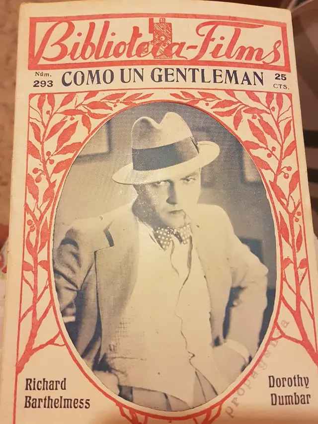 BIBLIOTECA FILMS magazine side cover Issue 293   