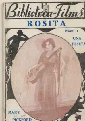 BIBLIOTECA FILMS magazine side cover Issue 1   1924