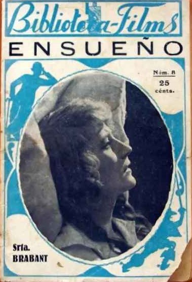 BIBLIOTECA FILMS magazine side cover Issue 8   1924