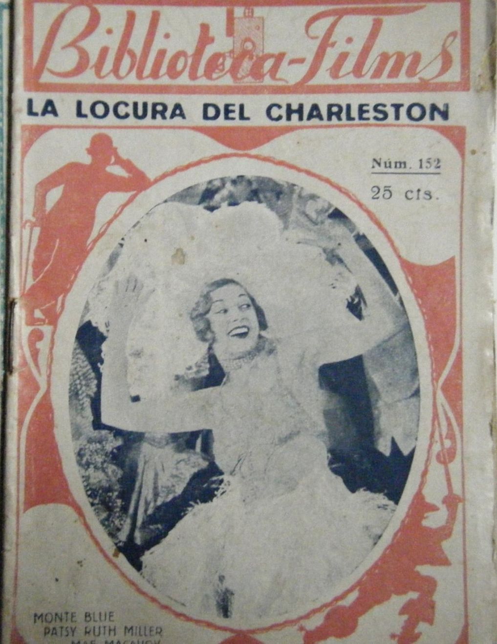 BIBLIOTECA FILMS magazine side cover Issue 152   1928
