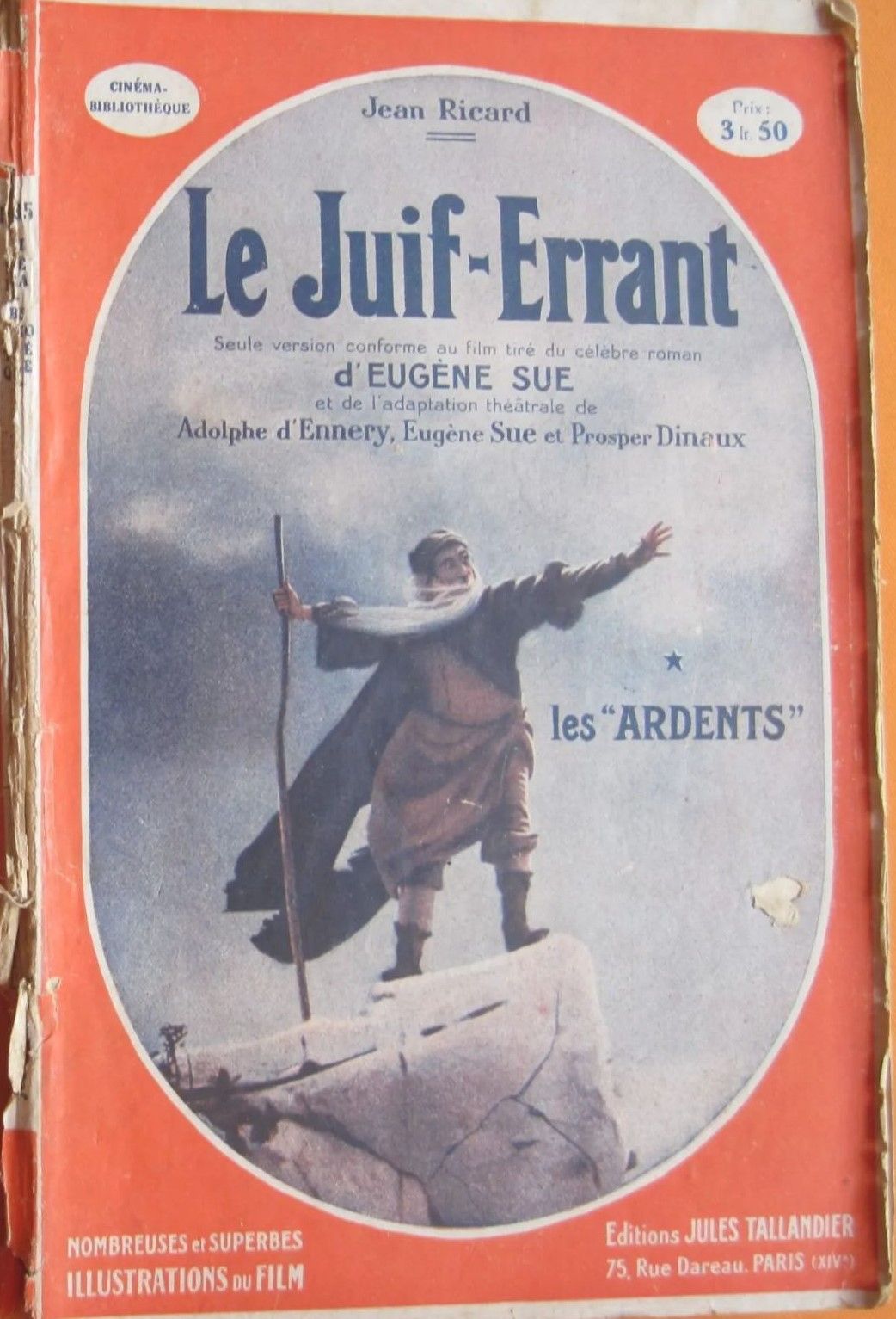 CINEMA-BIBLIOTHEQUE magazine side cover Issue 135  1926
