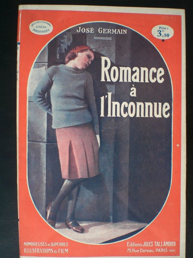 CINEMA-BIBLIOTHEQUE magazine side cover Issue 41  1923