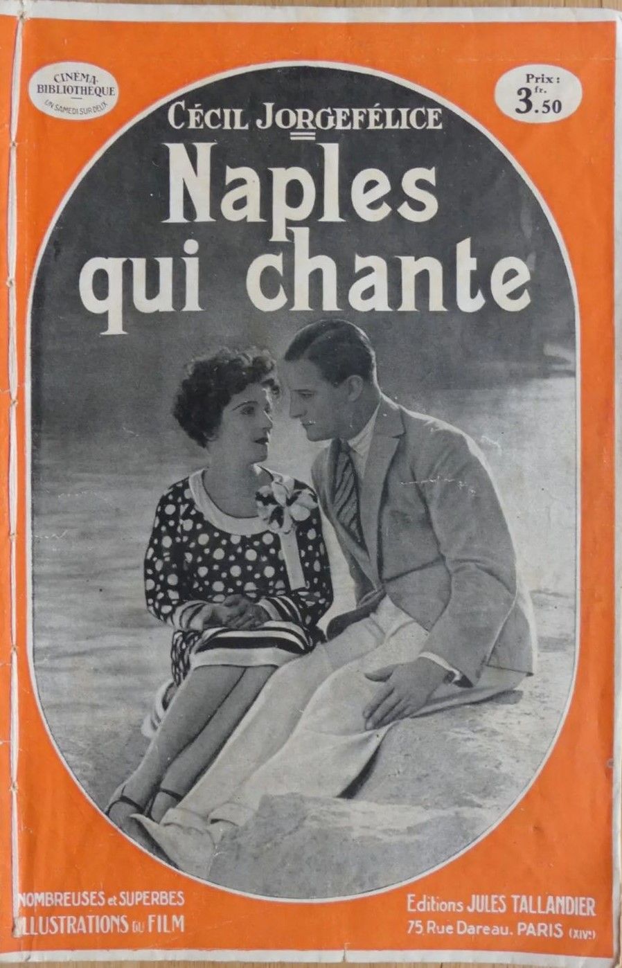 CINEMA-BIBLIOTHEQUE magazine side cover Issue 626  1933
